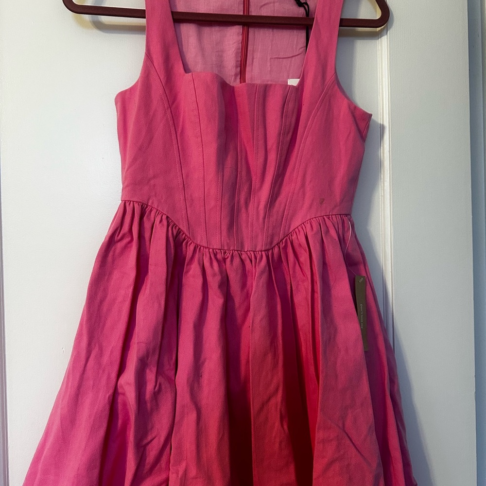 Few Moda pink corset style dress
